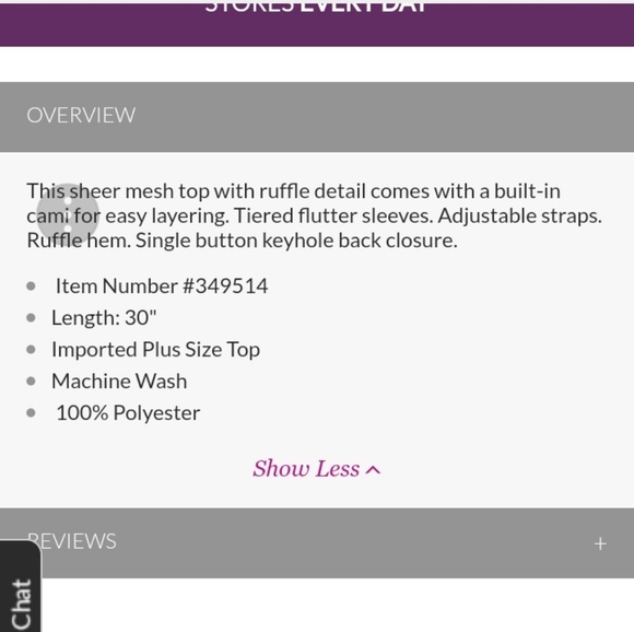 🆕️ Lane Bryant Ruffle Top - Picture 7 of 8